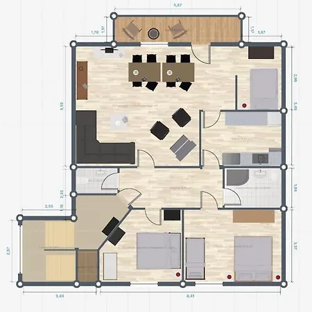 Apartmán Berghaus Panorama Bschlabs